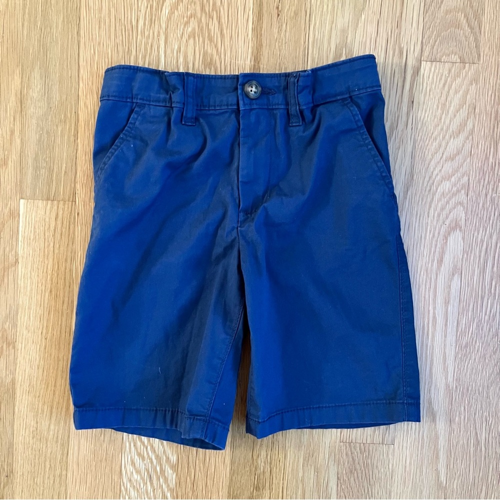 [3 for $15] CARTER'S Navy Blue Flat Front Uniform Shorts (SIze 6)